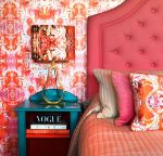 susi_bellamy_fave_room_her_duaghters_featuring_orange_feathered_collection