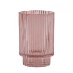 GrahamandGreen-pink-reeded-glass-candle-holder