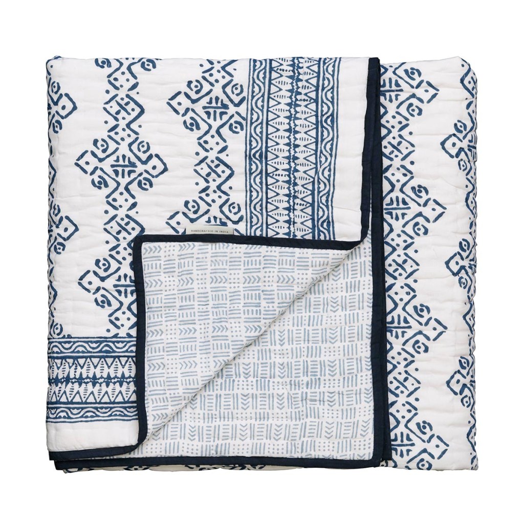 Wicklewood-Mali Kahala Quilt_Hand Block Printed