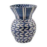 Wicklewood_Double_Layer_Dot_Wiggle_Vase_in_Blue_White