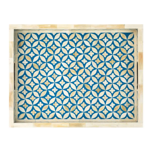 Wicklewood_Large_Leaf_Inlay_Tray_Cheerful_Blue_Large