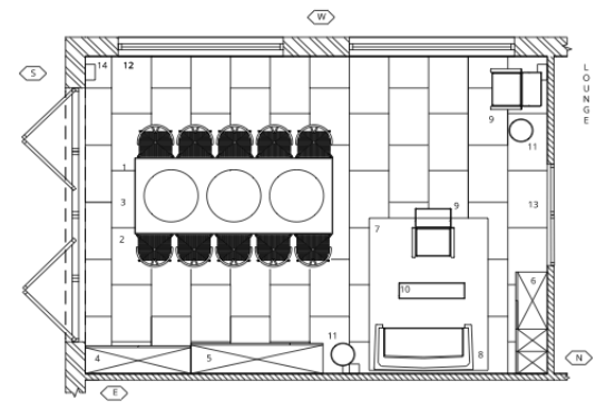 Liznylon_Auto_CAD_furniture_plan_with_elevations