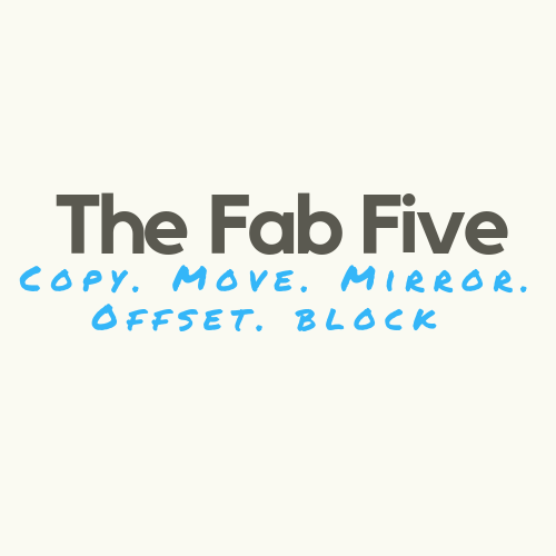 Liznylon_Auto_CAD_tips_and_Tricks_Copy_Move_Mirror_Offset_Block