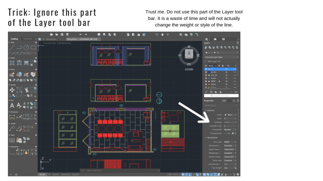 Liznylon_Auto_CAD_tips_and_tricks_ignore_linestyle_and_Lineweight_in_model_space