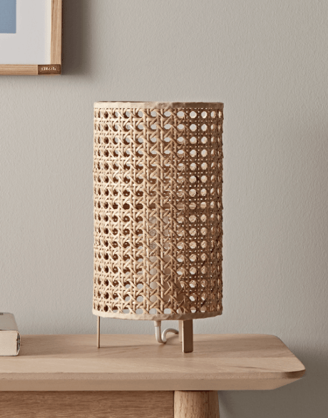 Cox_Cox_woven_cane_table_lamp