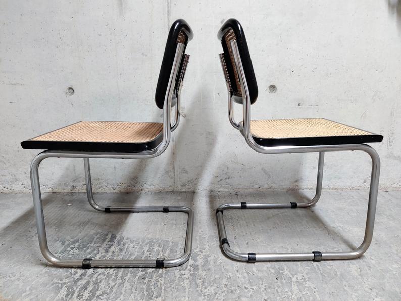 Vintiquesmidcentury_Marcel_Breuer_Cesca_Chair_black_and_Cane