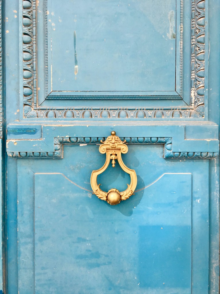 Liznylon_admires_doors_in_Paris