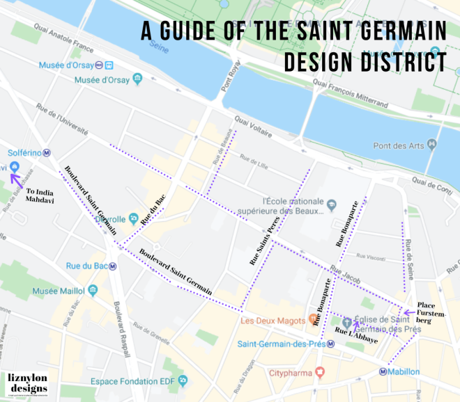 Liznylon_map_of_SaintGermain_Paris_Design_District