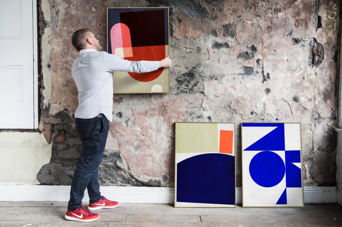 Jon_of_Formworksstudio_hanging_his_work