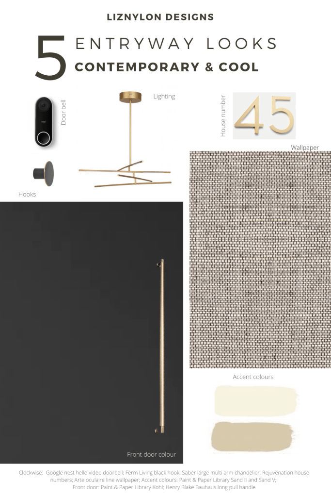 Liznylon-Designs-Entryway-looks-Contemporary-and-Cool-neutral-textures