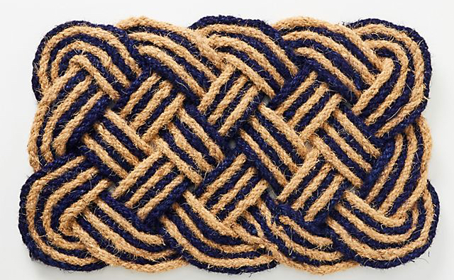 Anthropologie-braided-nautical-knot-doormat-natural-and-navy