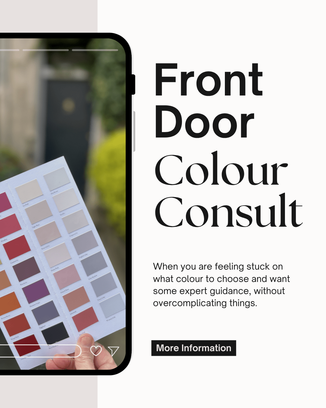 Liznylon Designs - Front Door Design Service - Colour Consult